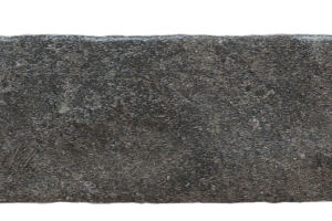 Carrelage extérieur effet pierre Country Gris mat 6,2x23,5 cm