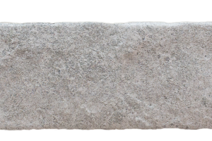 Carrelage extérieur effet pierre Country Gris mat 6,2x23,5 cm