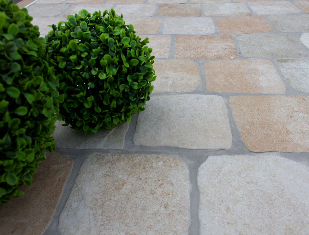 Country Beige effet pierre extérieur