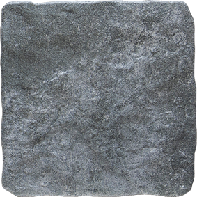Carrelage extérieur effet pierre Country Gris mat 15x15 cm
