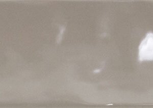 Carrelage zellige Maui Taupe brillant 10,7x53 cm