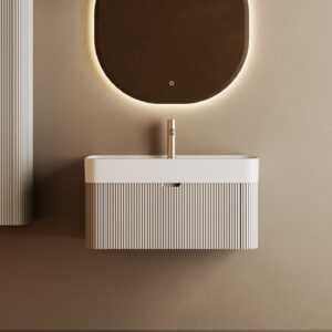 Meuble avec vasque Stria 80 cm