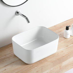 Vasque haute rectangulaire