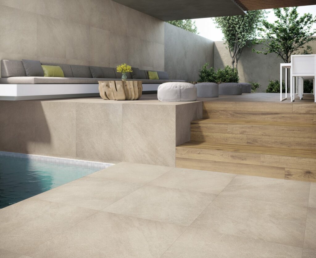 Ambiance de la collection Formentor (Pav) — carrelage Cristacer