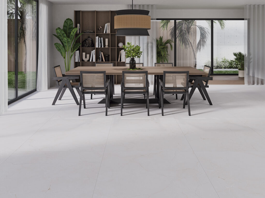 Ambiance de la collection Andromeda — grès cérame Villa Ceramica