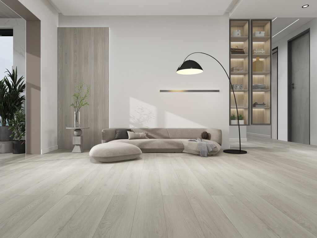 Ambiance de la collection Amalthea — sol vinyle spc Villa Ceramica