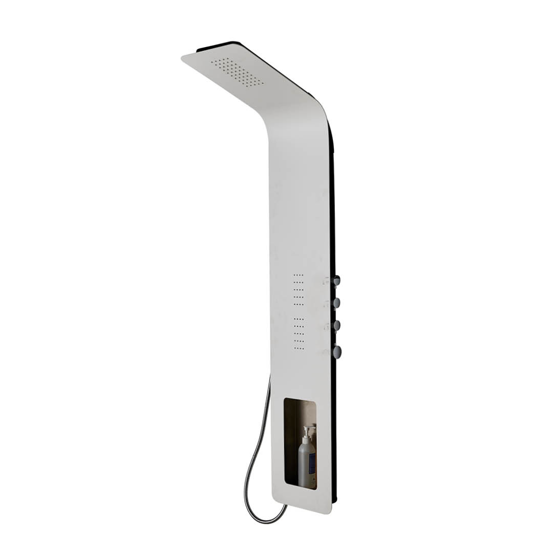 Colonne d'hydromassage blanche — RUBICER