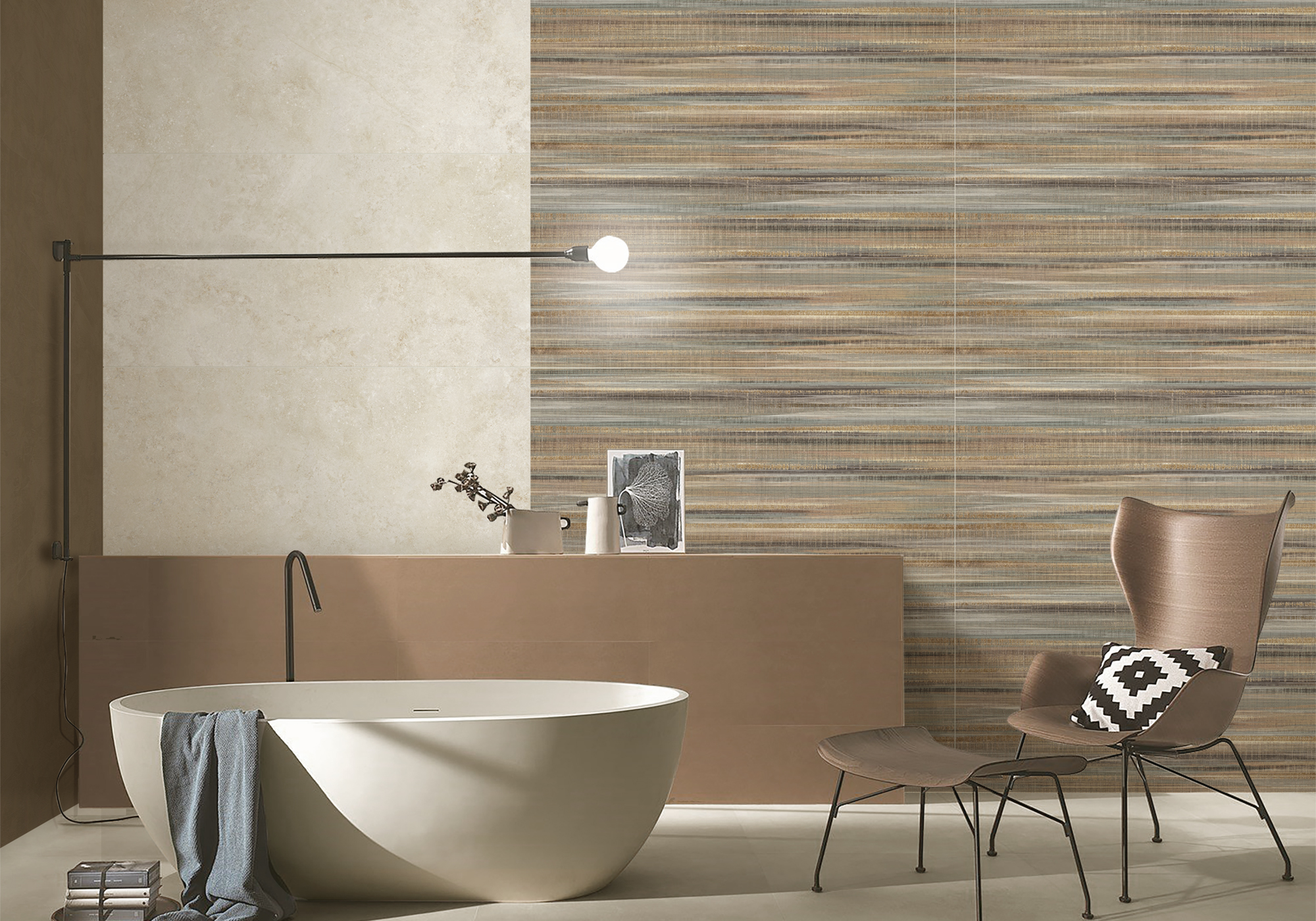 Lines Warm — grès cérame Villa Ceramica