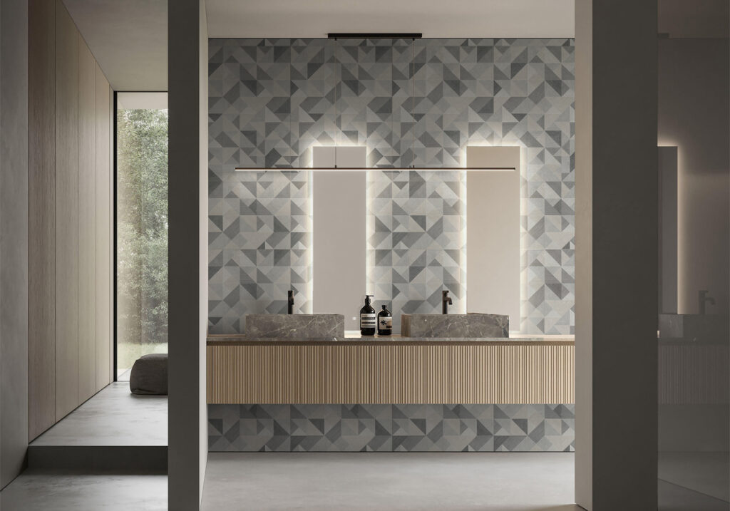 Ambiance de la collection Mega — grès cérame Villa Ceramica