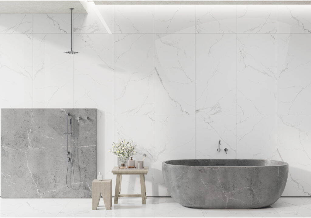 Ambiance de la collection Electra — grès cérame Villa Ceramica