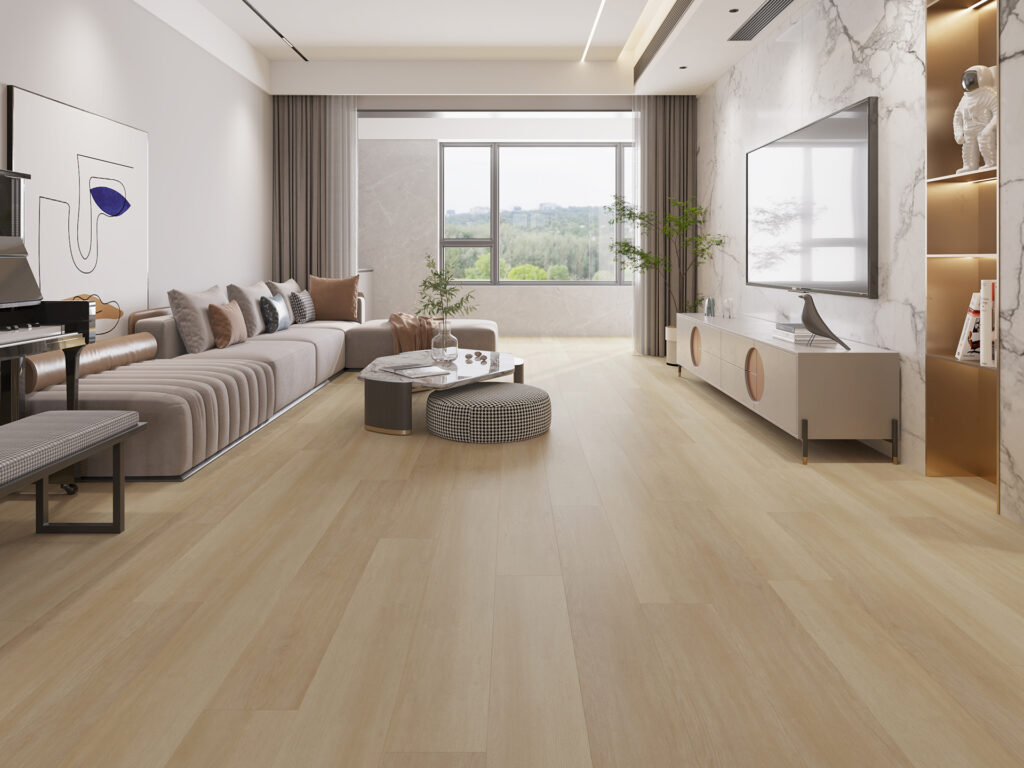 Ambiance de la collection Gaia — sol vinyle spc Villa Ceramica