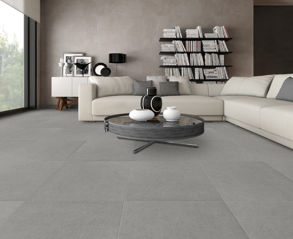 Ambiance de la collection Luxor — grès cérame Villa Ceramica