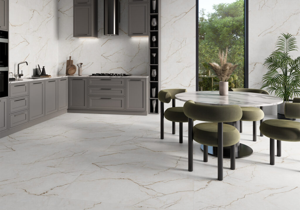 Ambiance de la collection Nix — grès cérame Villa Ceramica
