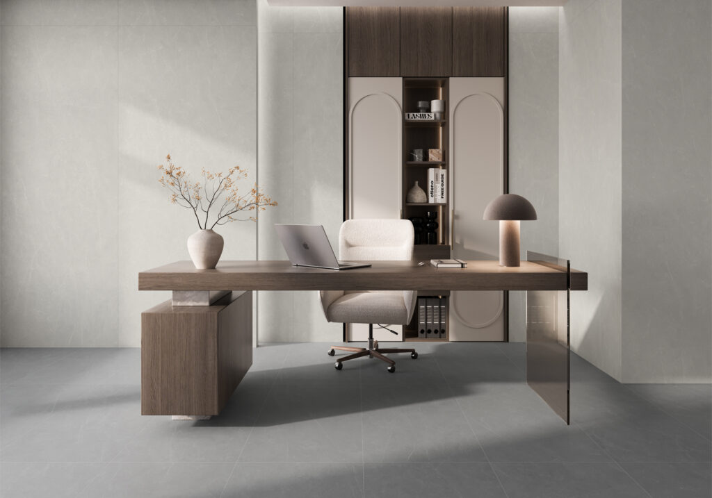 Ambiance de la collection Omega — plaques V-LAM Villa Ceramica