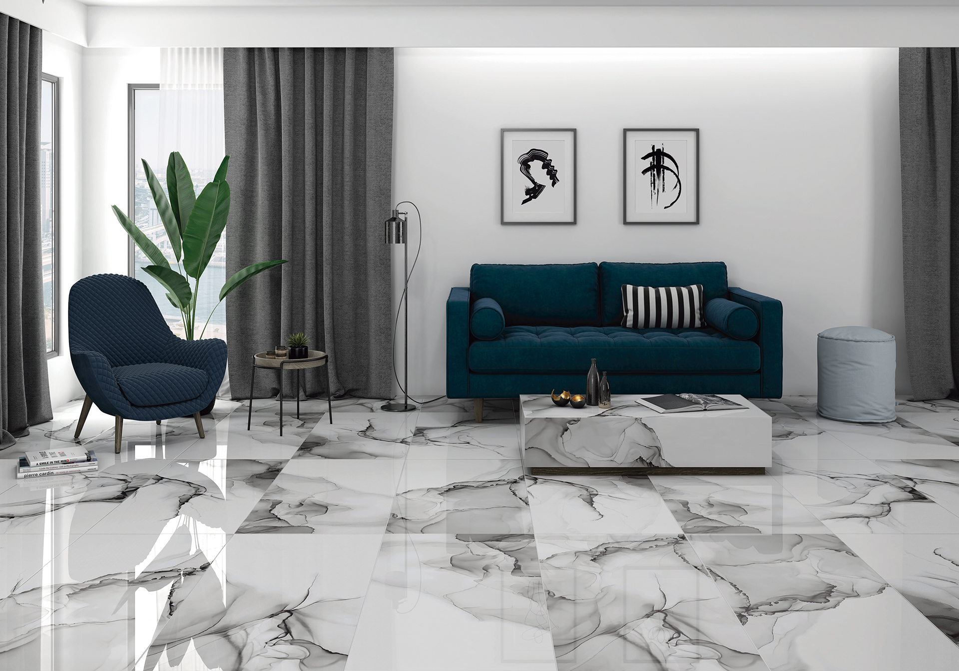 Polaris White — grès cérame Villa Ceramica