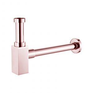 Siphon bouteille carré en or rose — RUBICER