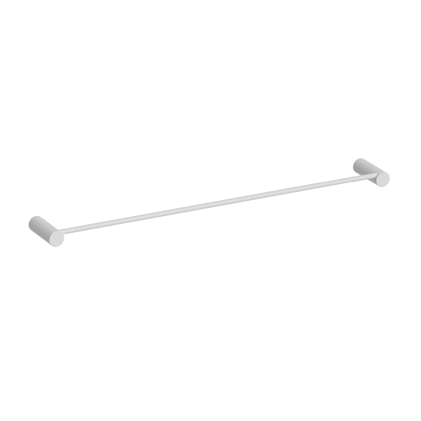 Porte-serviettes bidet 60 cm, blanc mat lisse — RUBICER