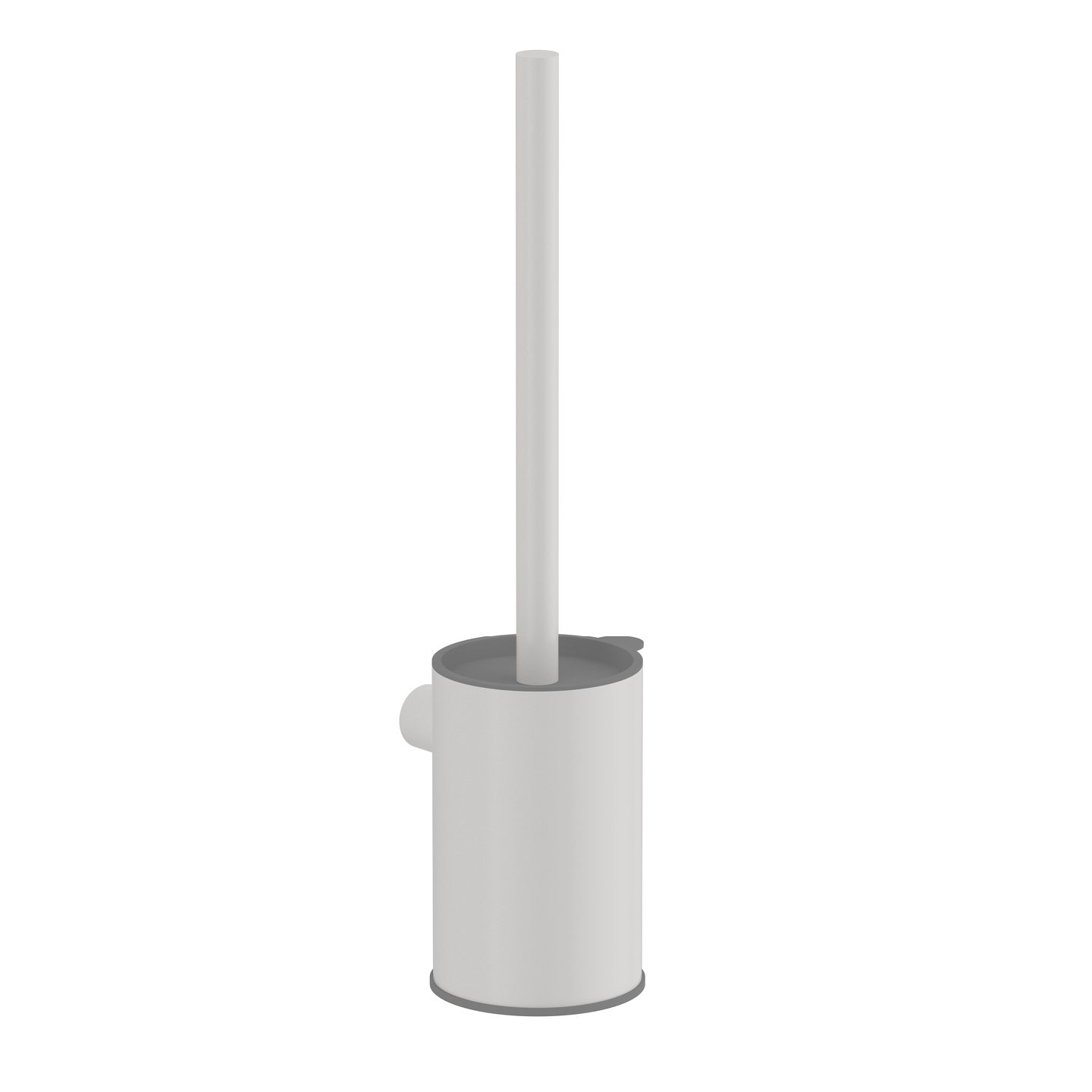 Porte Piaçaba blanc mat lisse — RUBICER