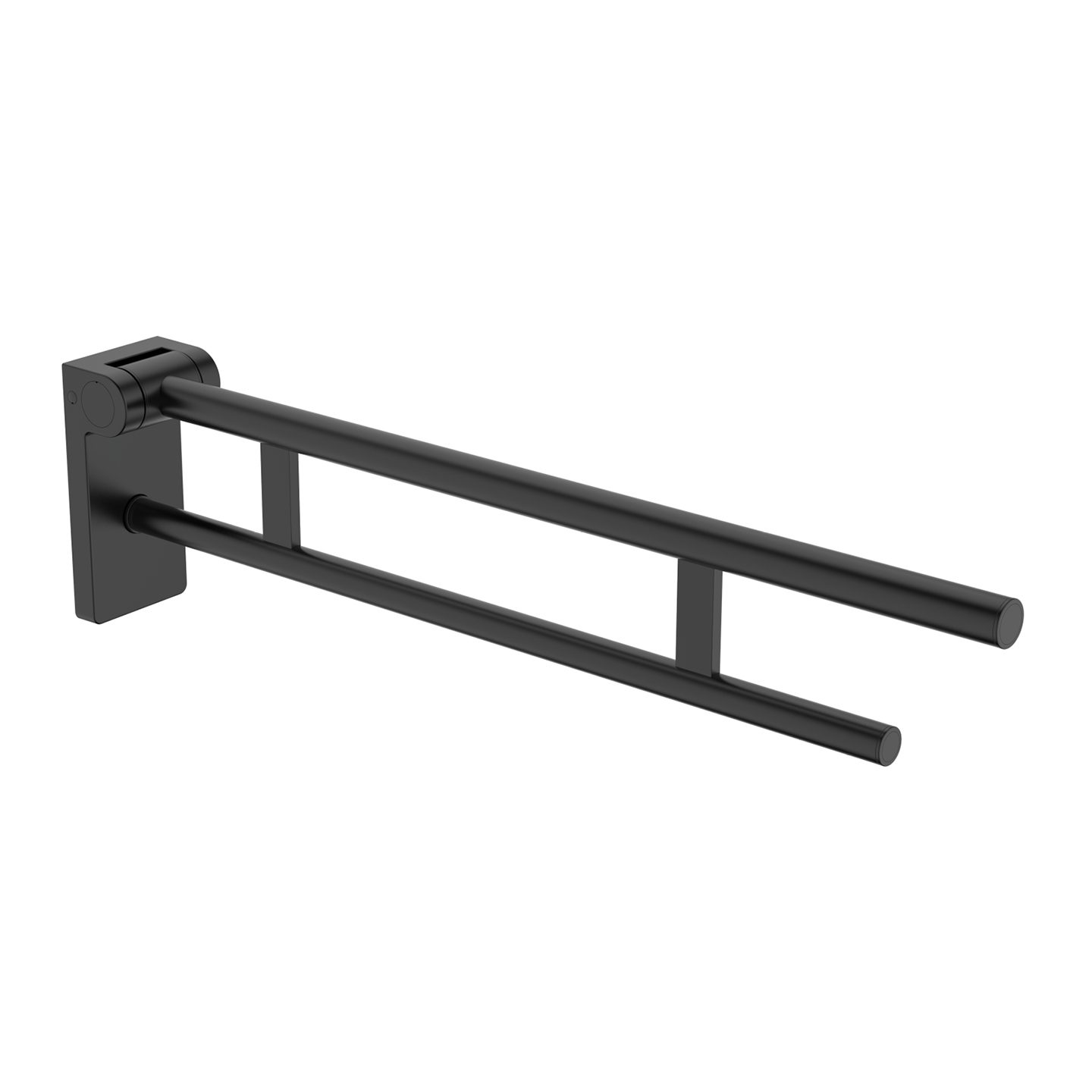 Barre d'appui pliable en acier inoxydable 304 noir mat — RUBICER