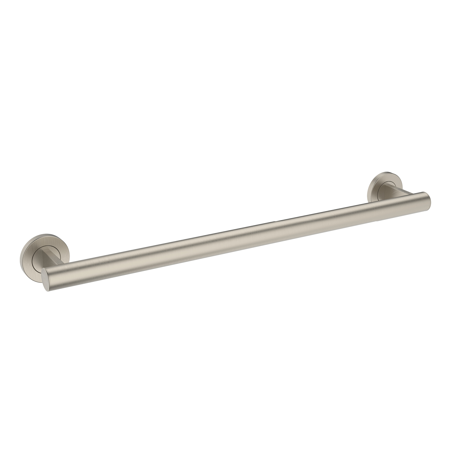 Barre d'appui 60 cm en acier inoxydable nickelé — RUBICER