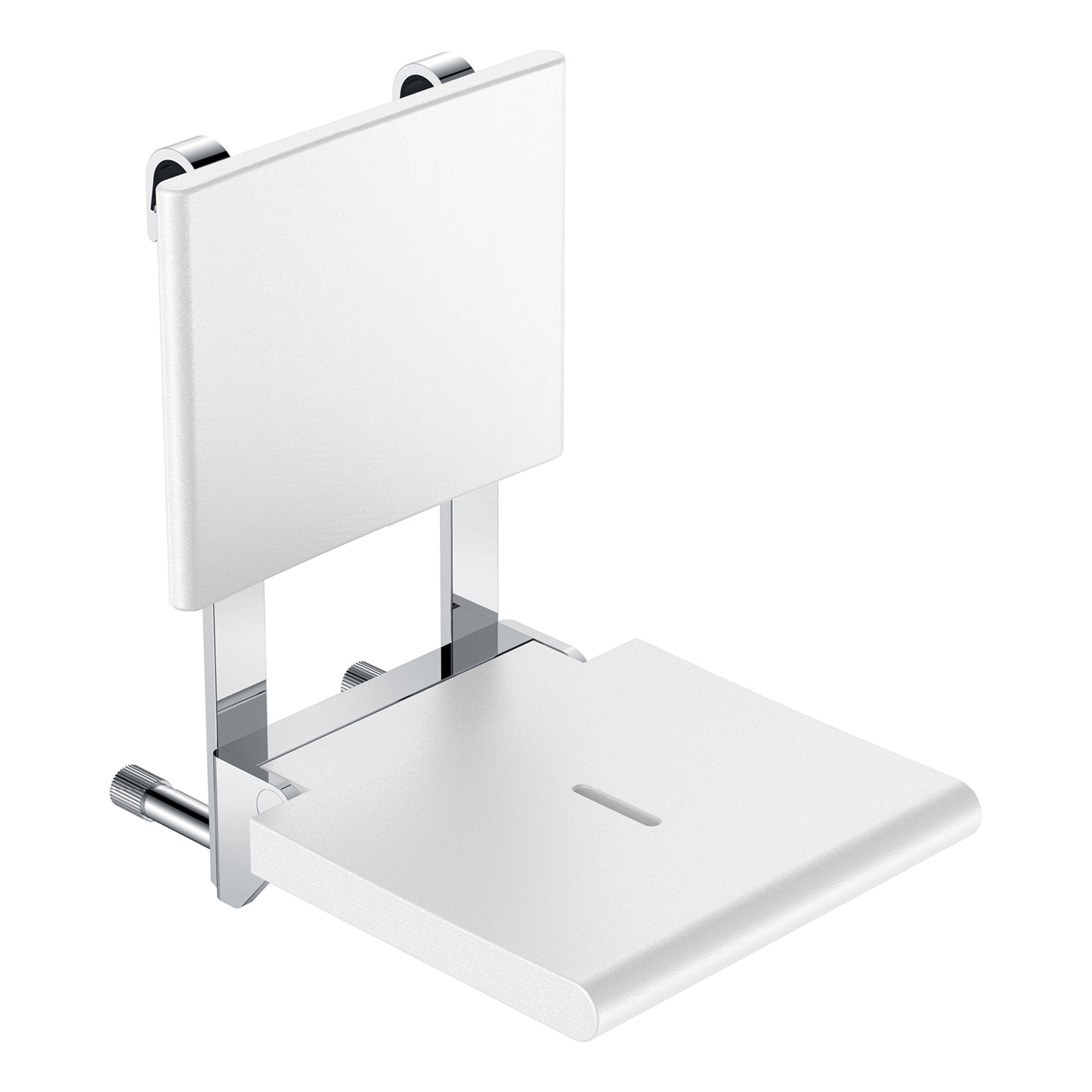 Banc/siège en acier inoxydable SUS305 avec dossier inclinable. — RUBICER – Image 2