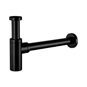 Siphon bouteille cylindrique noir — RUBICER
