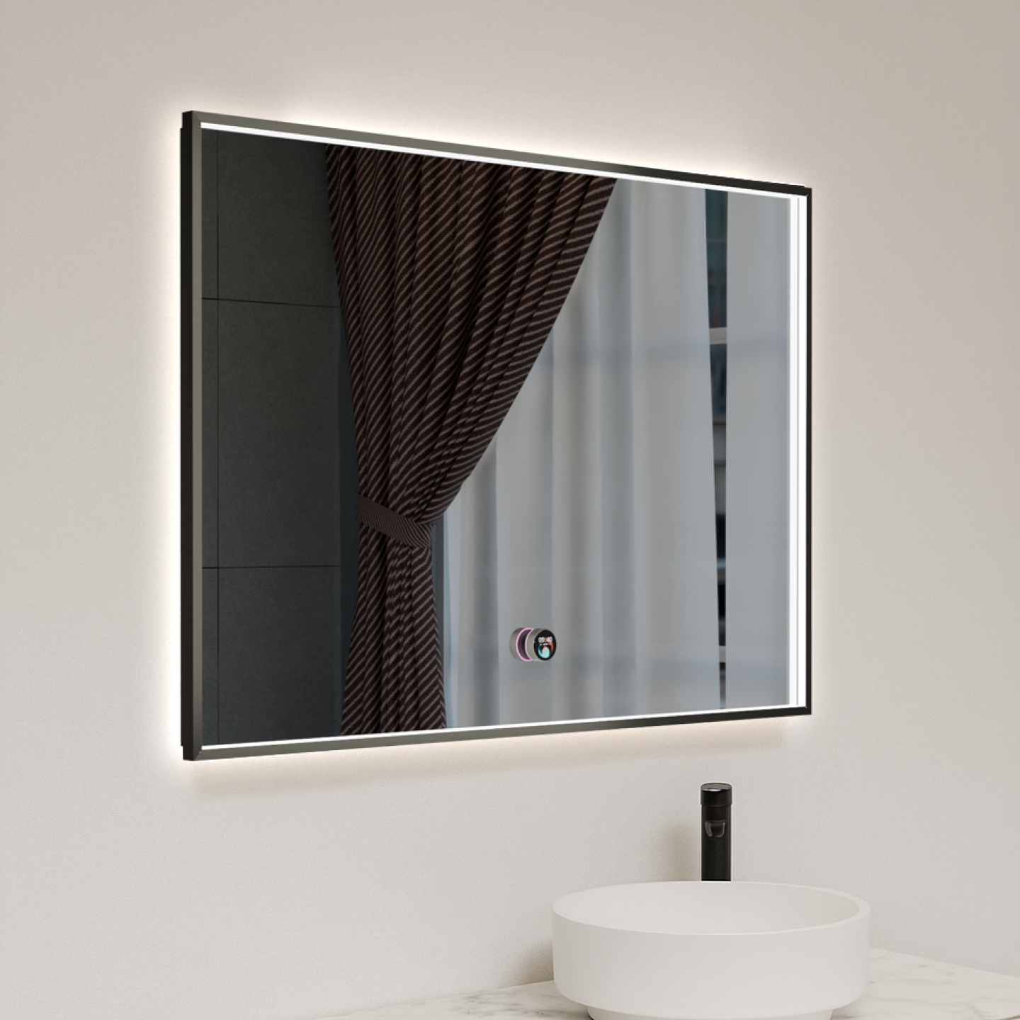 Miroir Aura 100x70cm LED — RUBICER