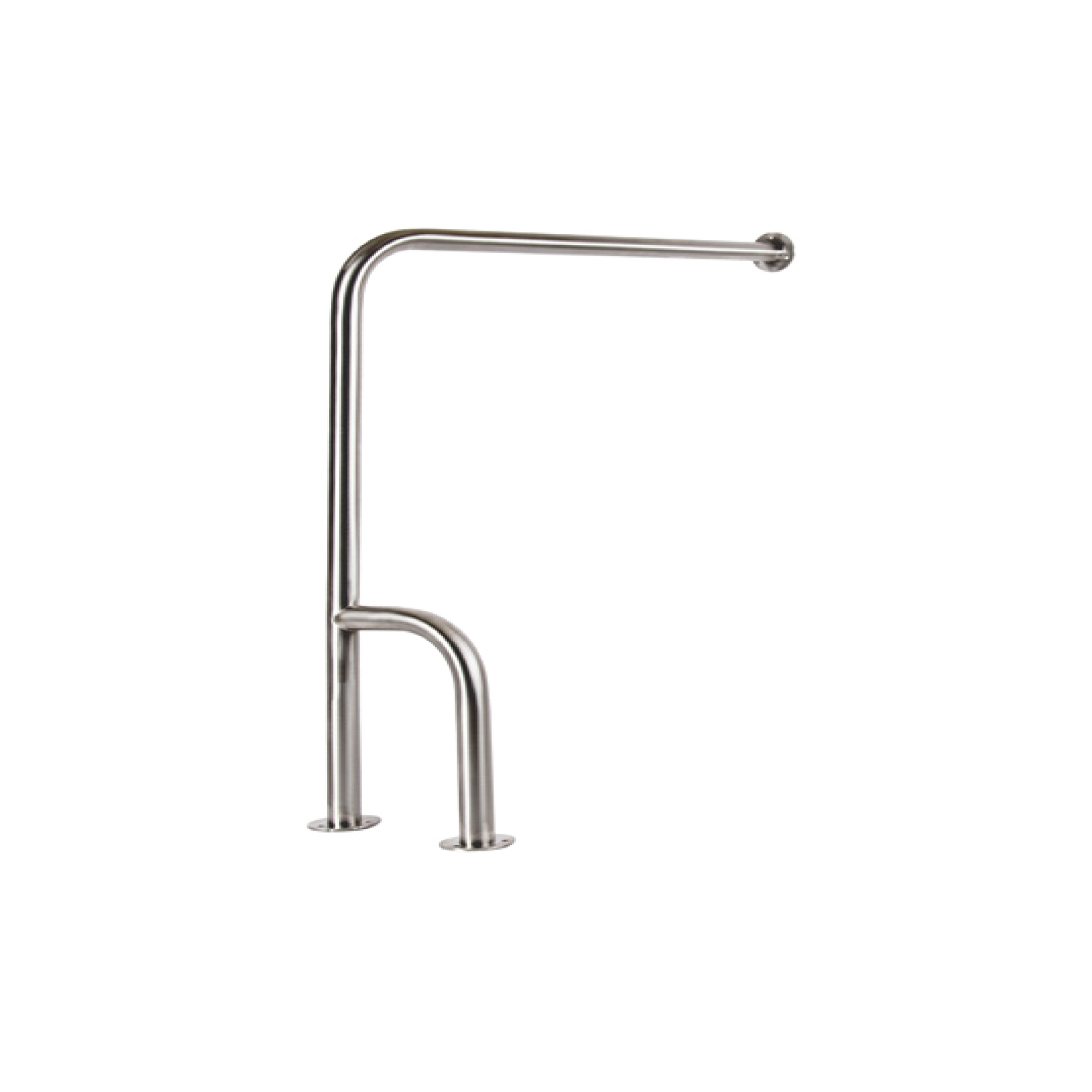 Support baignoire ou de douche gauche avec trois points de fixation — RUBICER