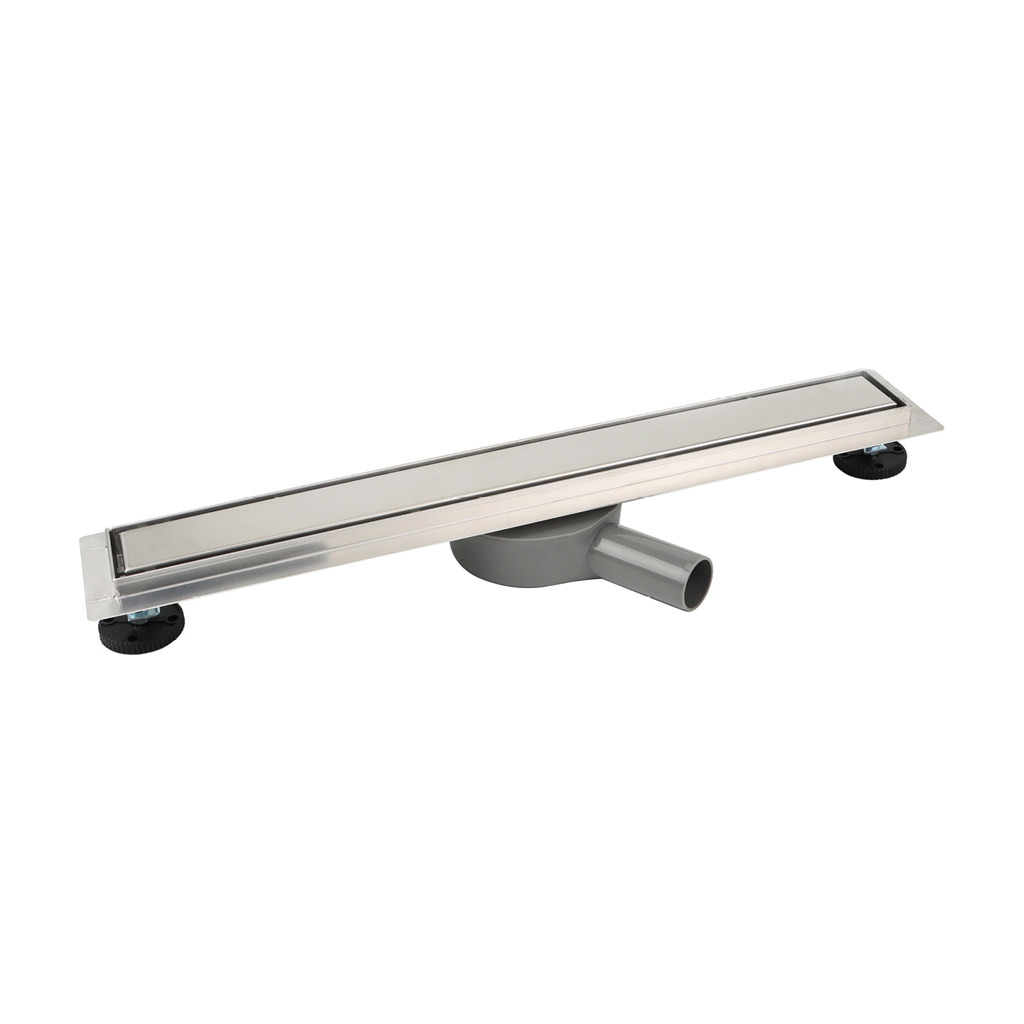 Bonde de douche en acier inoxydable 60 cm — Réf. RHX002600SSB · Rubicer