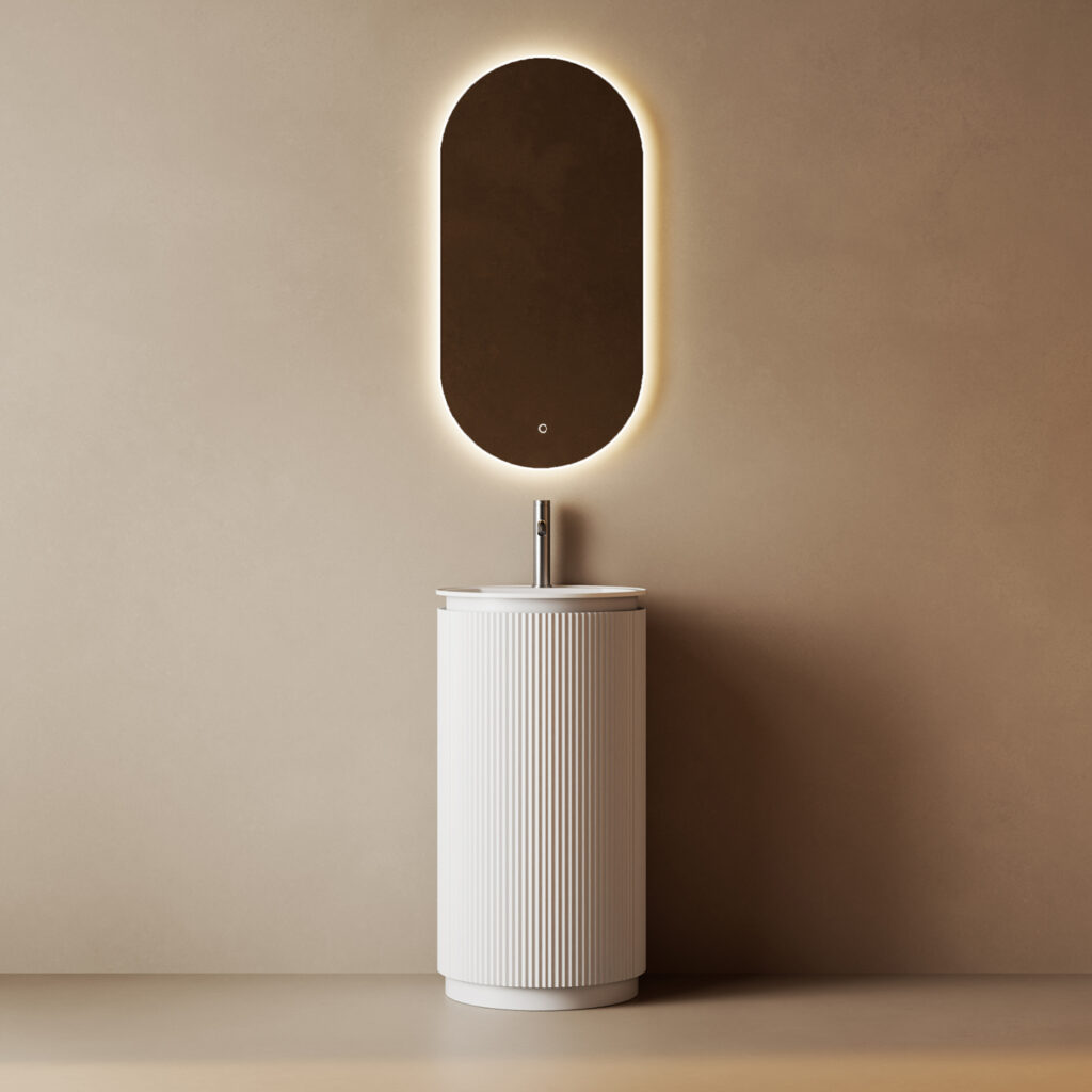 Vasques totems — mise en situation RUBICER