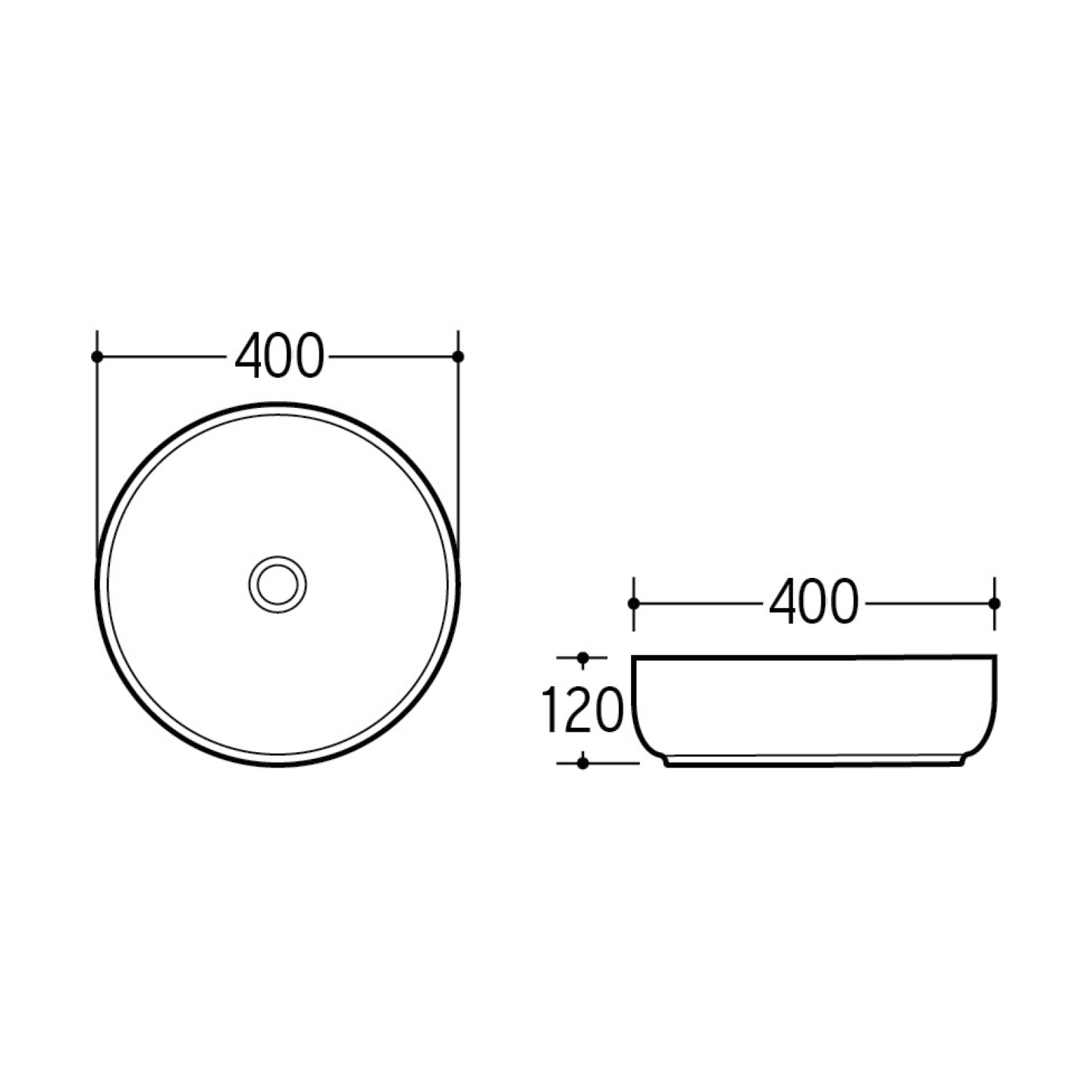 Vasque ronde olive mate — RUBICER – Image 2