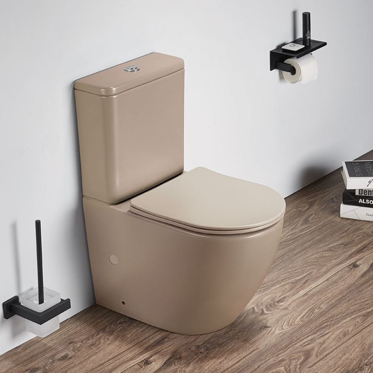 Pack toilette complet BTW Fly Cappucinno Mate — RUBICER