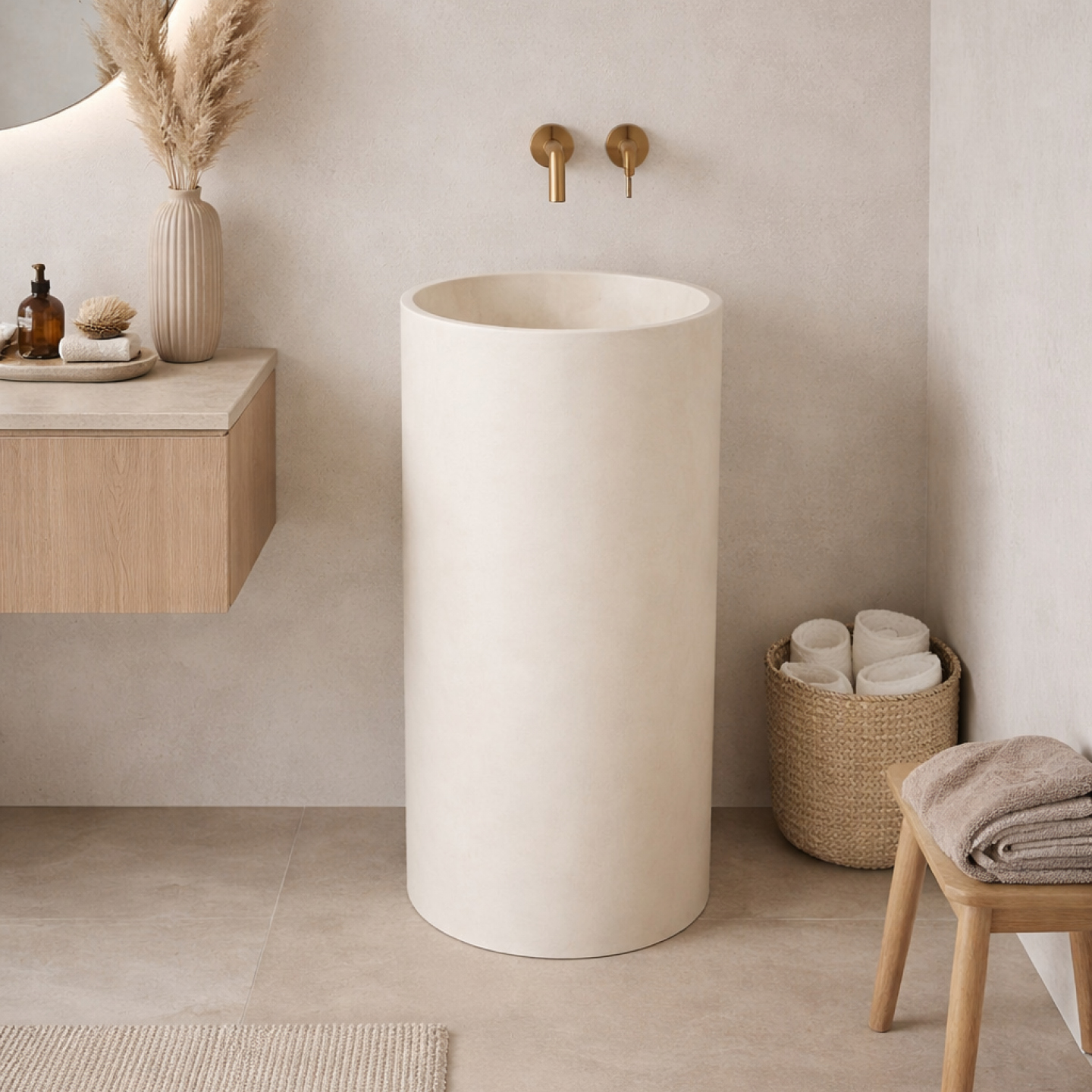 Lavabo sur pied Uno — RUBICER