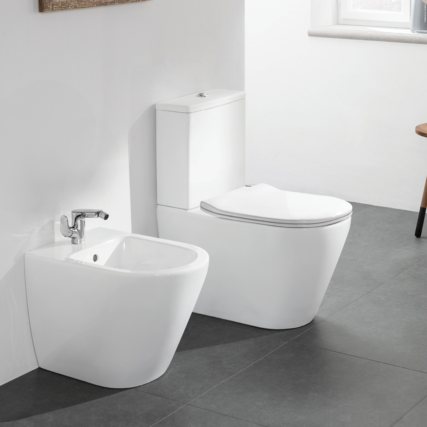 Pack toilette complet BTW Glamic — RUBICER