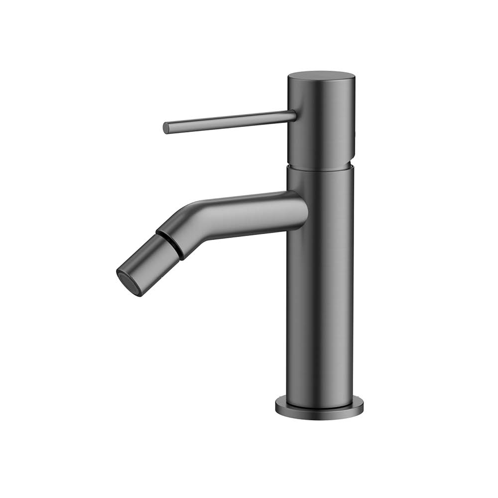 Bidet en métal à levier unique lisse — RUBICER