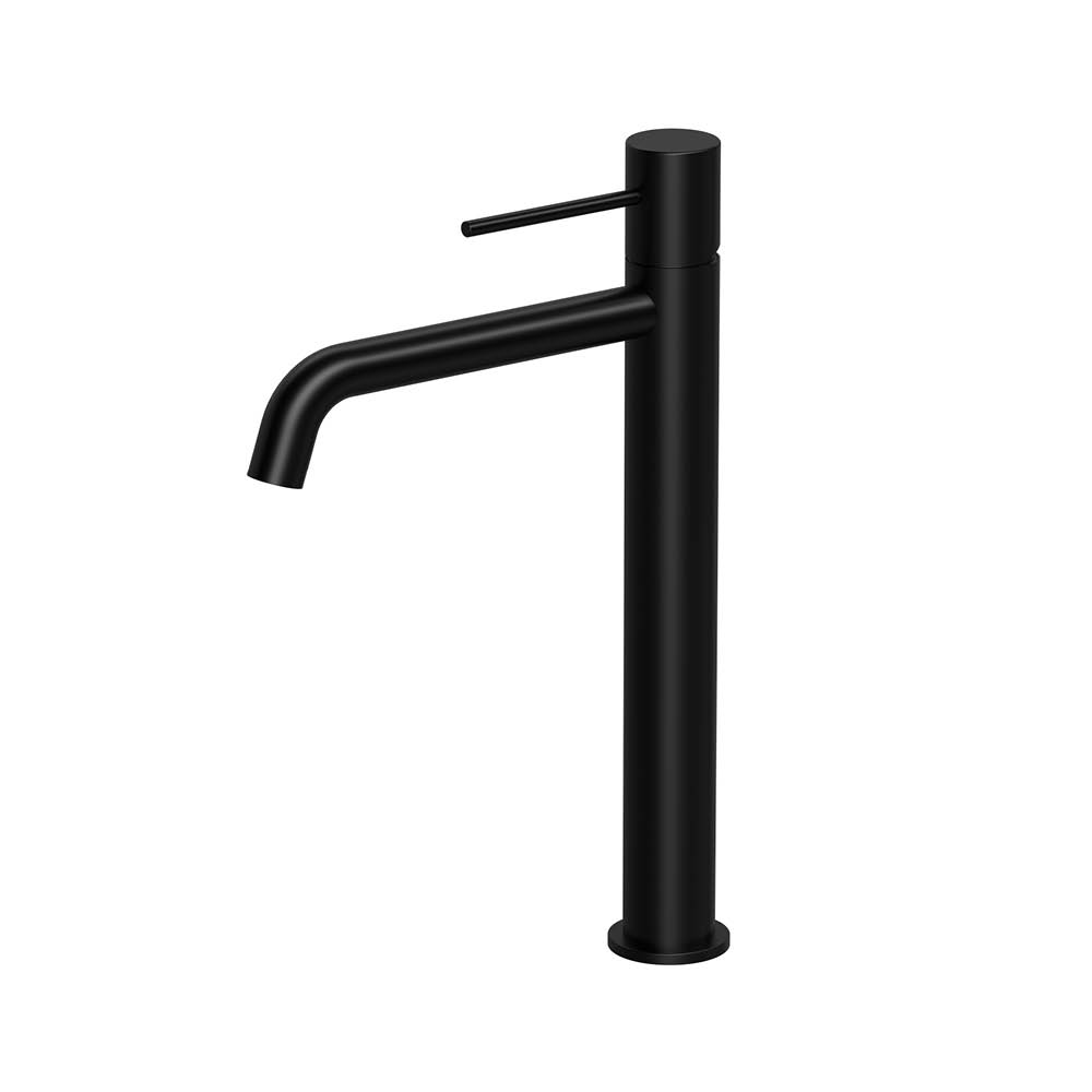 Mitigeur monocommande pour lavabo haut Smooth, noir mat — RUBICER – Image 2