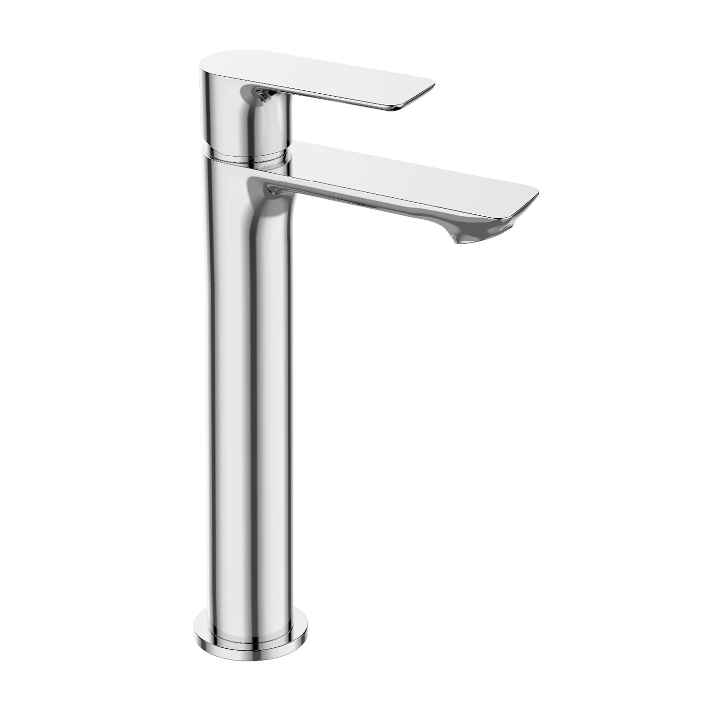 lavabo haut DUKE à levier unique chromé — RUBICER
