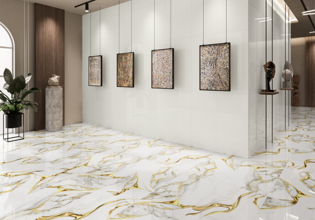 Ambiance de la collection Stellar — grès cérame Villa Ceramica