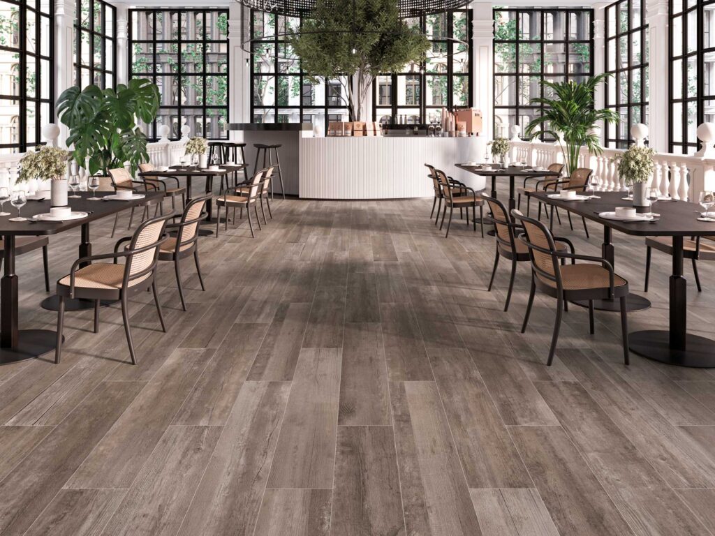Ambiance de la collection Pulsar — grès cérame Villa Ceramica