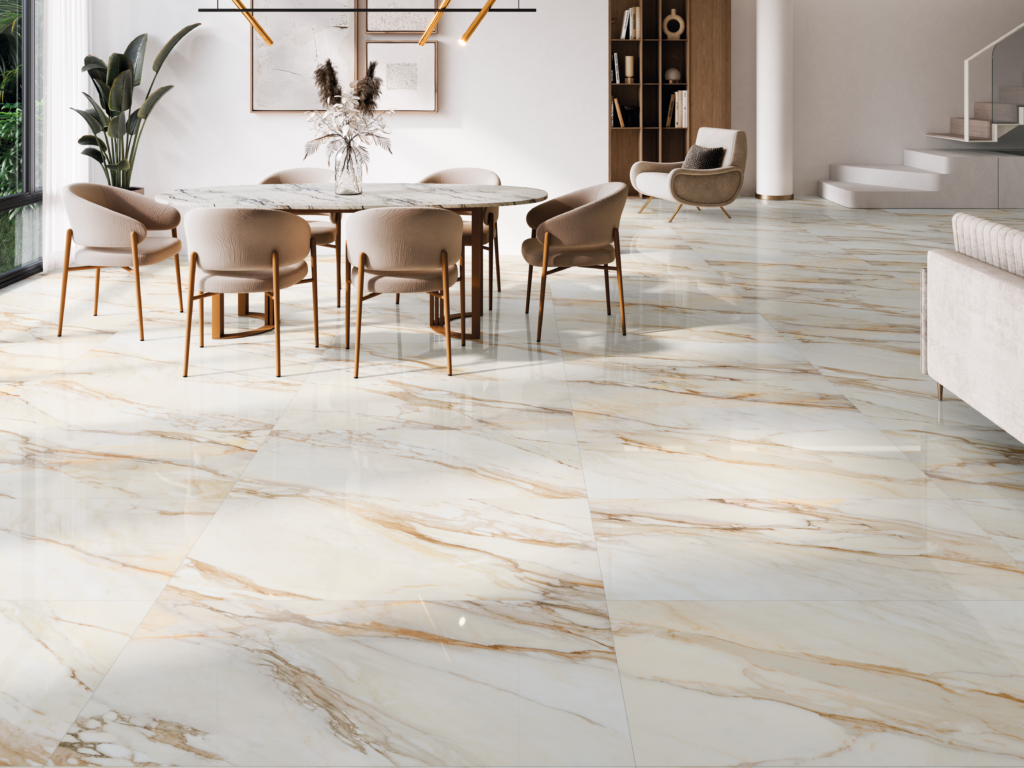 Ambiance de la collection Daphne — grès cérame Villa Ceramica
