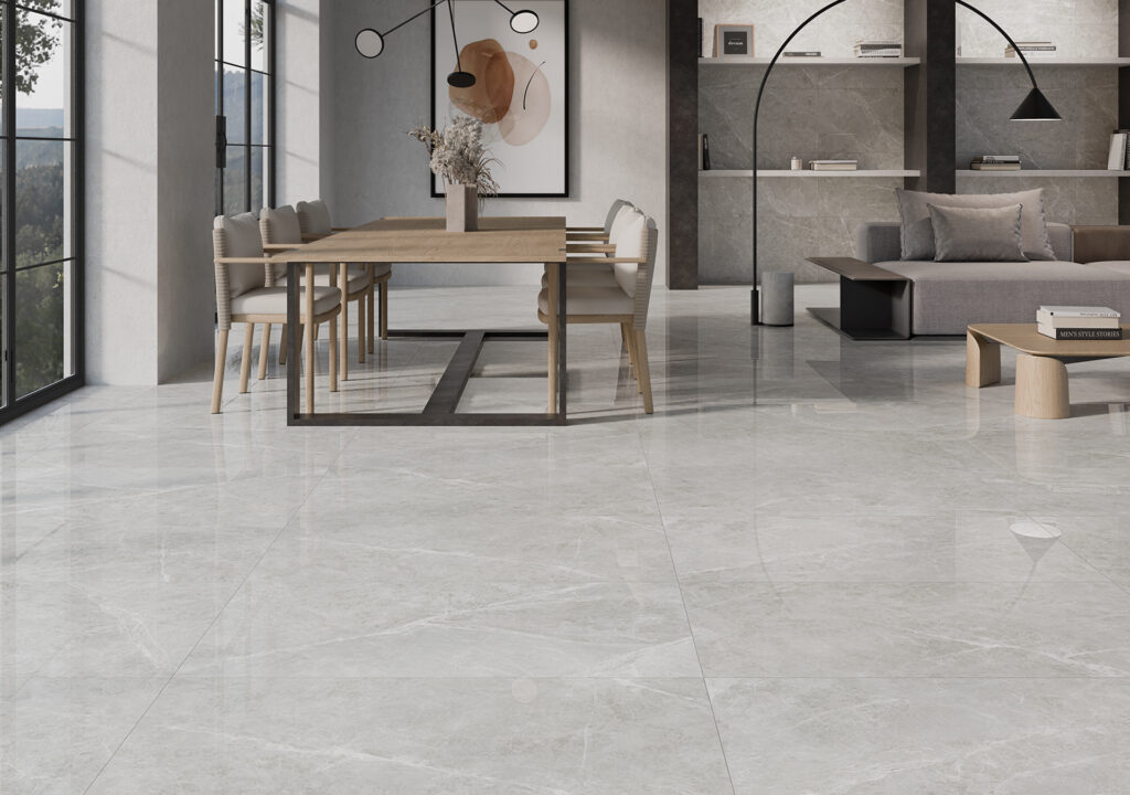 Ambiance de la collection Sunrise — grès cérame Villa Ceramica