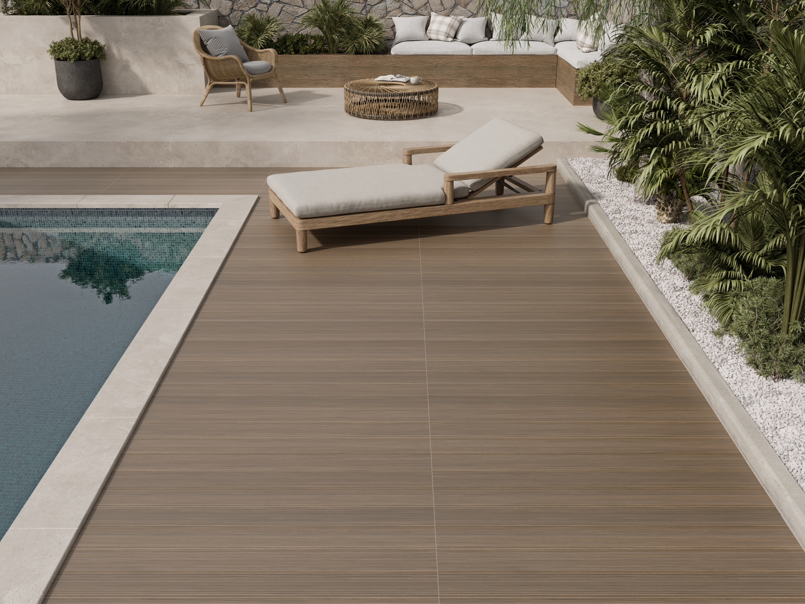 Deck-vill — grès cérame Villa Ceramica