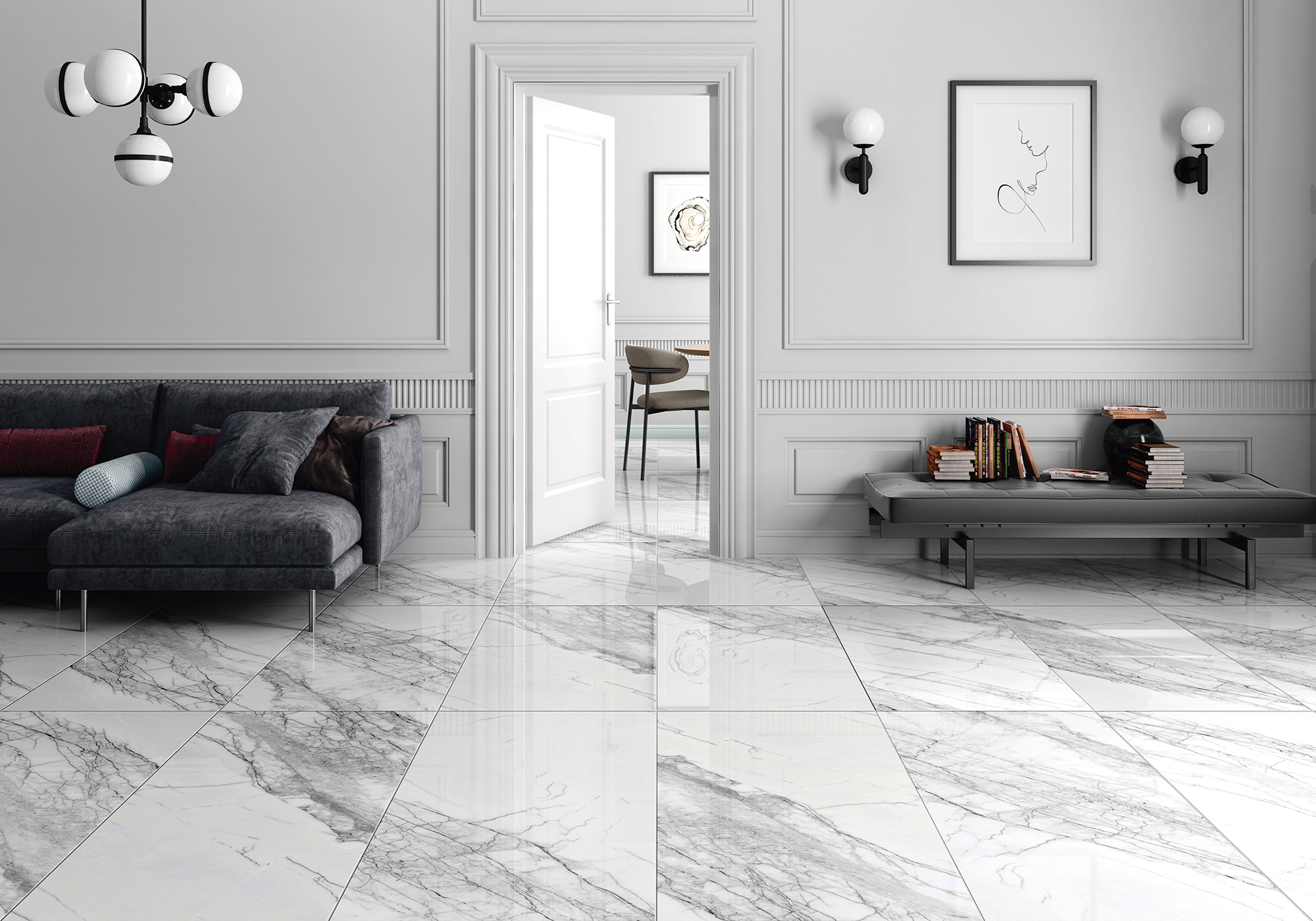 Vega White — grès cérame Villa Ceramica