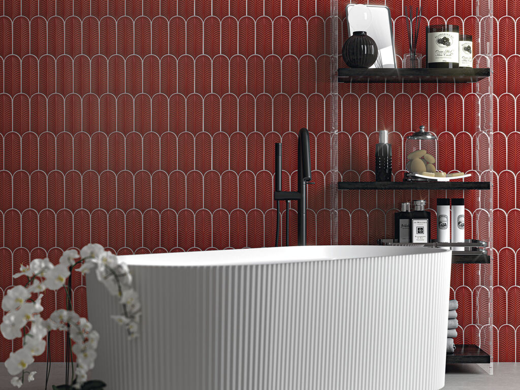 Ambiance de la collection Alma — carrelage mural Scale
