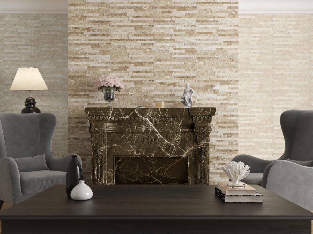 Ambiance de la collection Elite — revêtement mural Cristacer