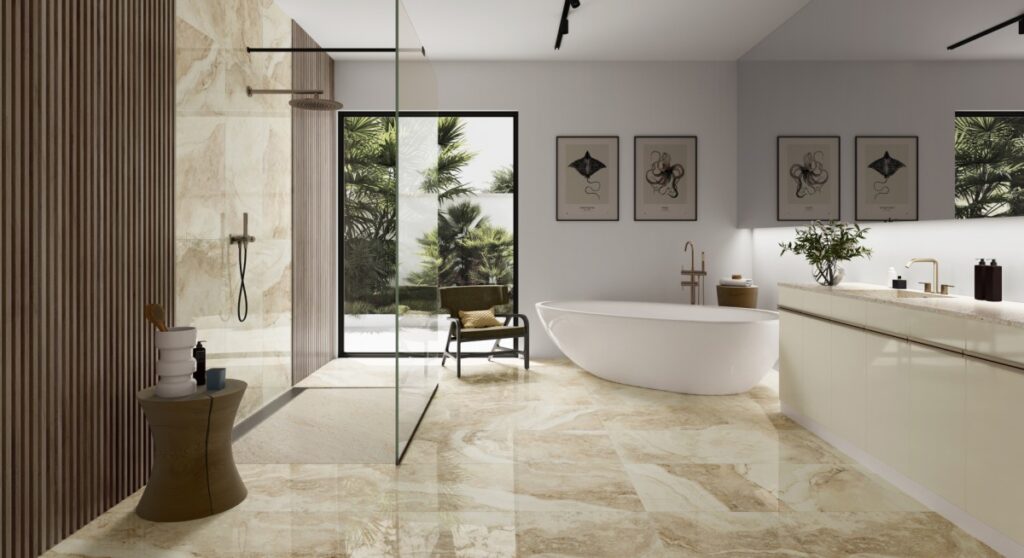 Ambiance de la collection T. Di Caracalla — carrelage Cristacer