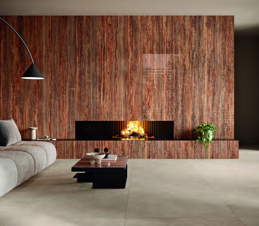 Ambiance de la collection Cherry Stone — carrelage