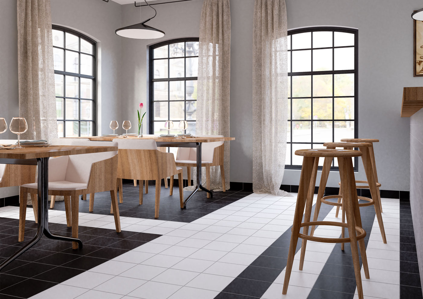 Ambiance fabricant — Blanco / Rubi