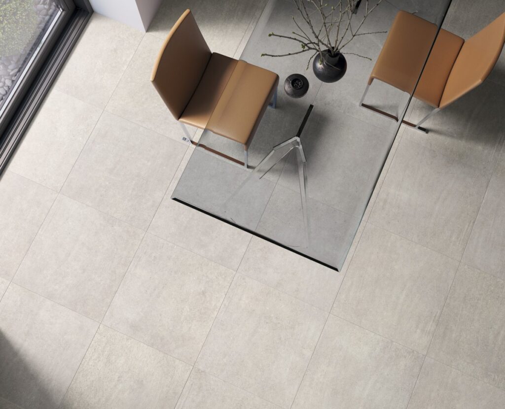 Ambiance de la collection Creta (Porcelánico) — carrelage Cristacer
