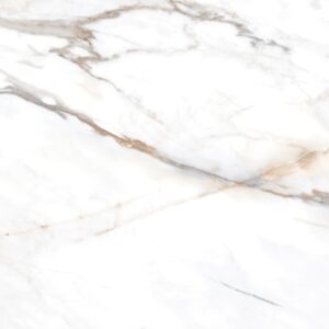 Bronzatta — grès cérame effet marbre Cristacer — White · 60×60 · Mat